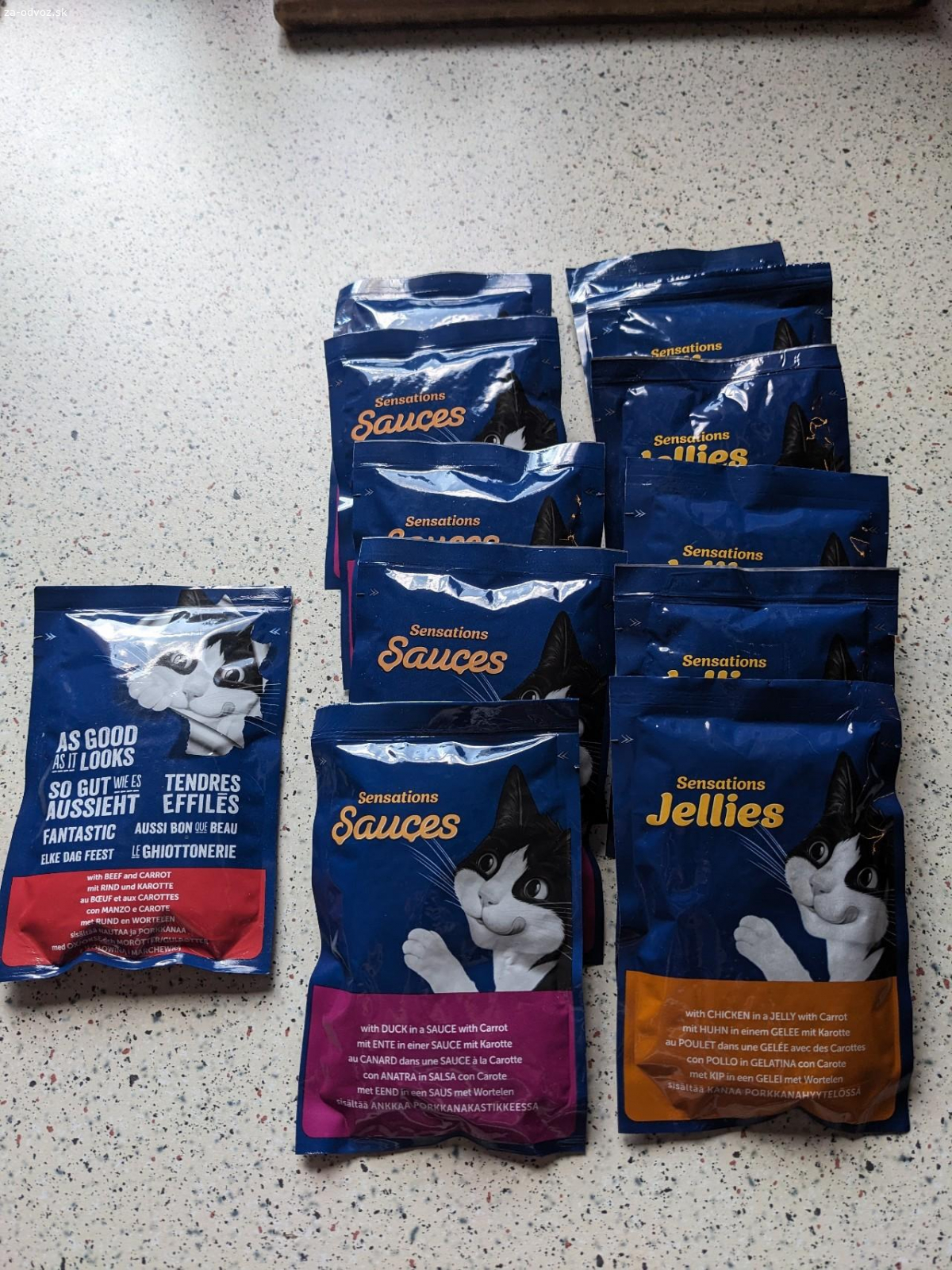 12+ ks taštičiek Felix s mrkvou