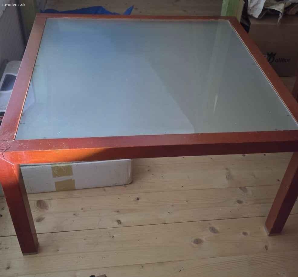 2x konferencny stolik + presklenna skrinka