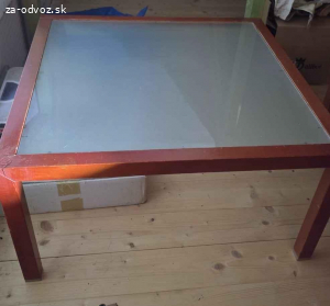 2x konferencny stolik + presklenna skrinka