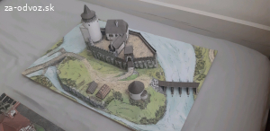 3d papierove modely krajiny