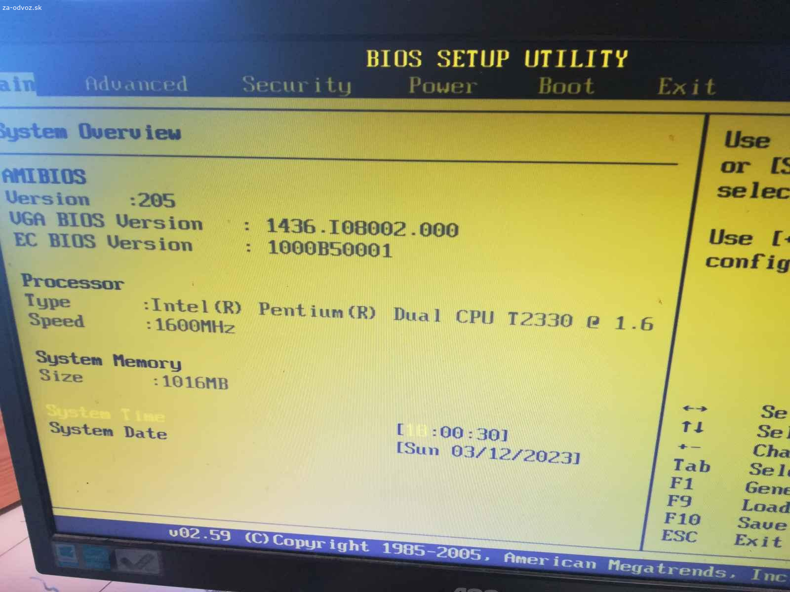 Asus F3L na suciastky