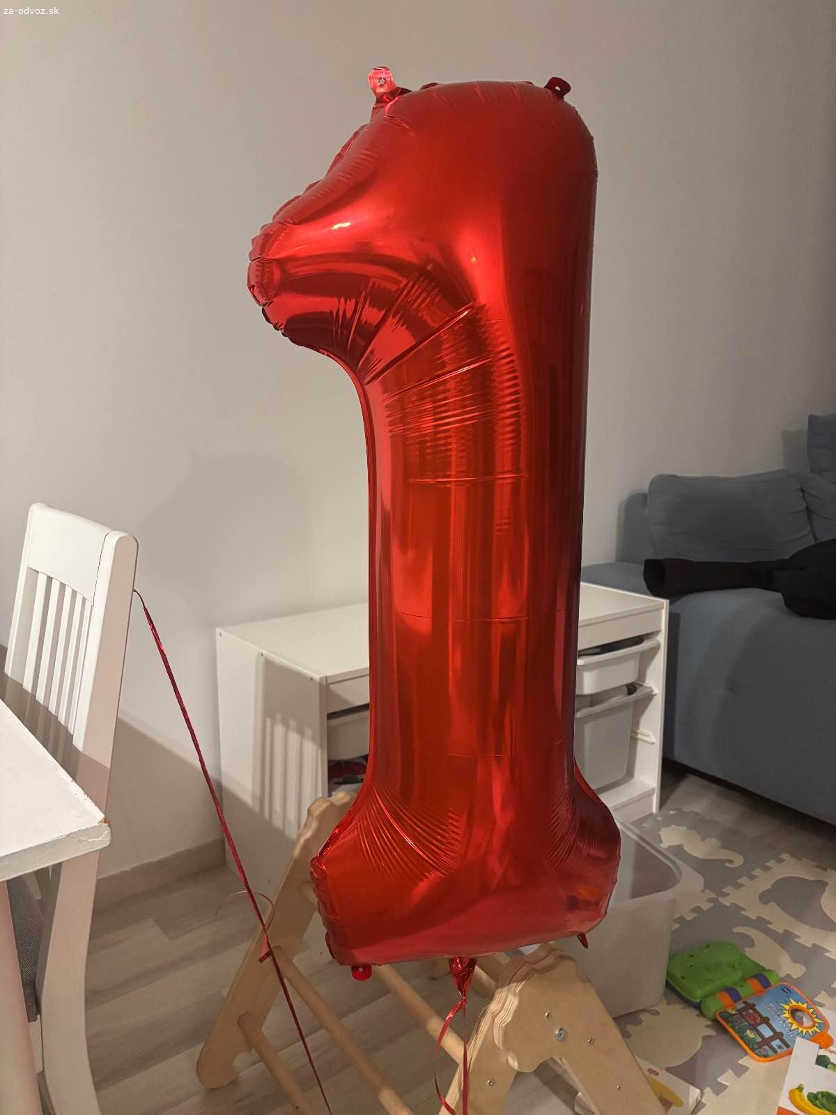 Balon na oslavu 1 roka