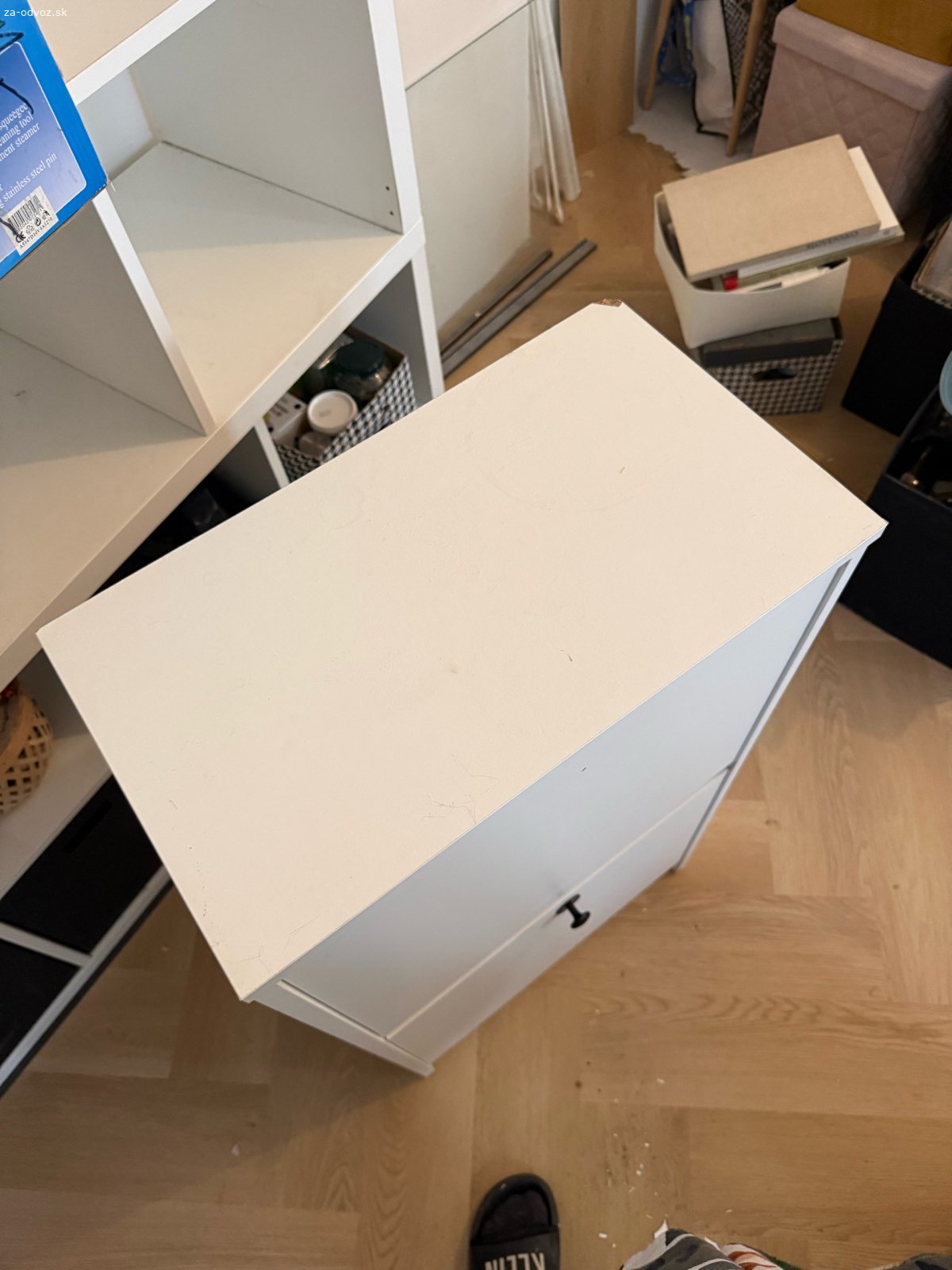 Botnik. Darujem tento botnik IKEA 


Odber v starom meste. Pripravená na prízemí. pozri si aj ostatné inzeráty darujem toho viac 

Autom až ku bytovke sa da prísť medzi 6:00-9:30. Alebo hocikedy počas dňa sa dá zastaviť autom kúsok od bytu na Drevennéj ulici.

Prosím ak máte záujem tak mi rovno napíšte deň, čas kedy sa môžete zastaviť.