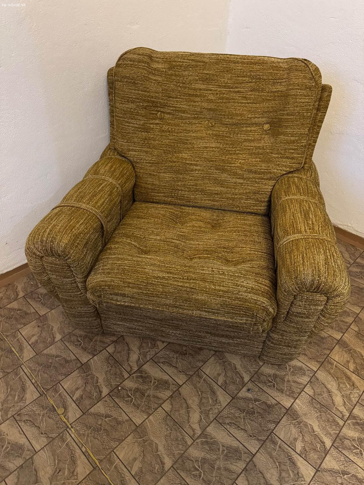 Darujem 2 retro kreslá