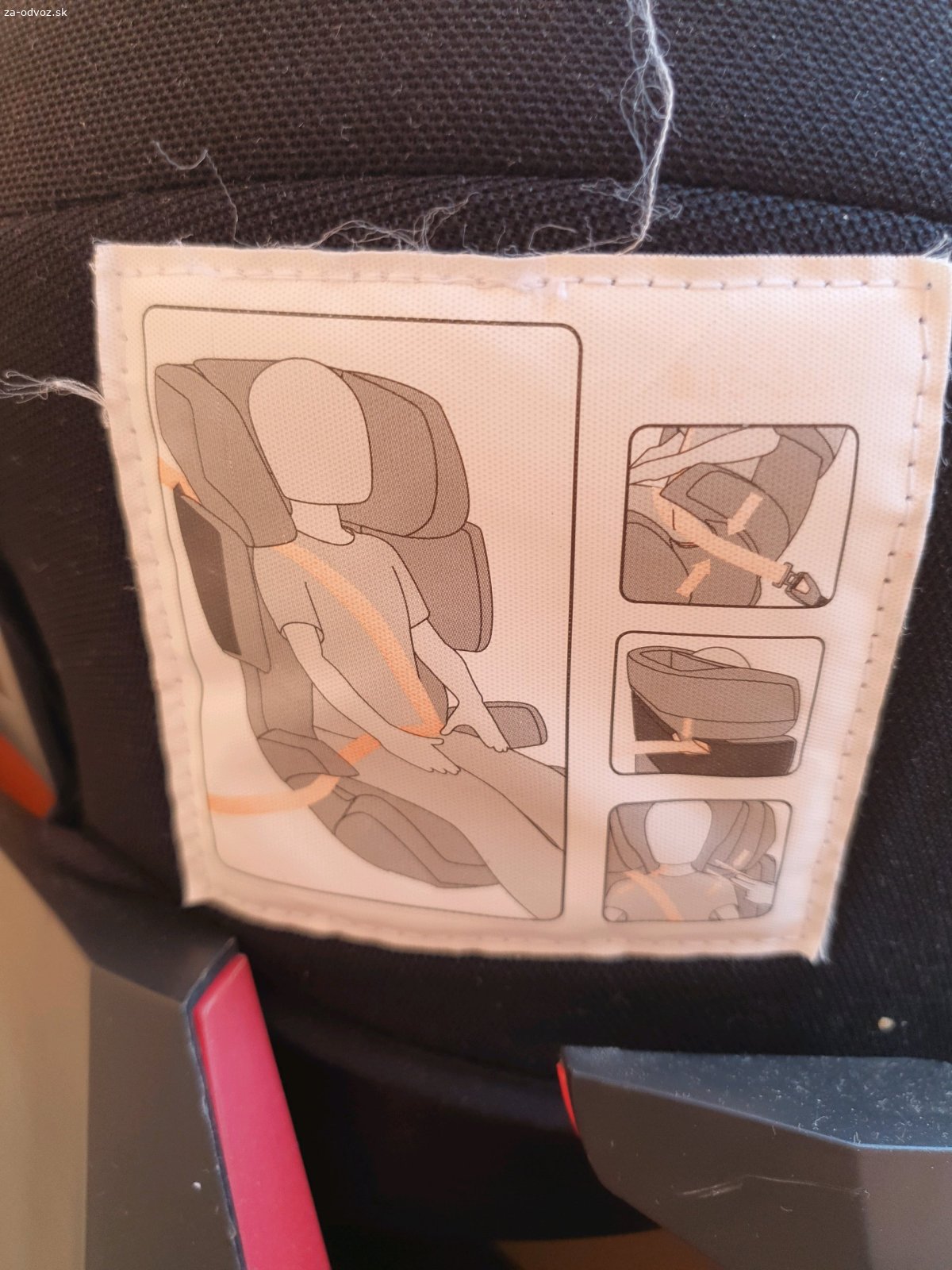 Darujem autosedačku Cybex. Darujem autosedačku Cybex Pallas Fix, kategória 9-36kg.