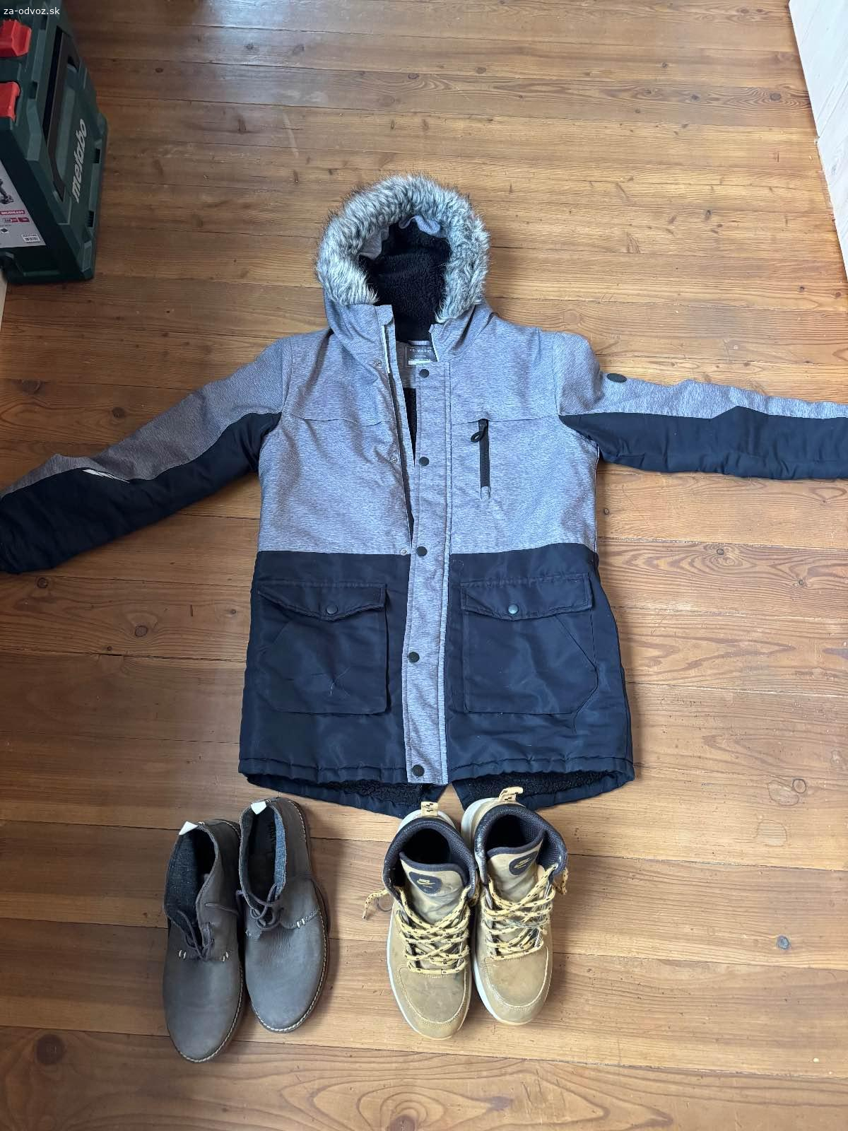 Darujem bundu a topánky pre chlapca 36