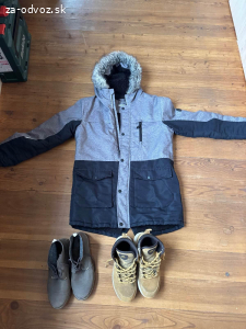Darujem bundu a topánky pre chlapca 36