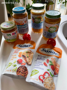Darujem detské prikrmy dm a Sunar