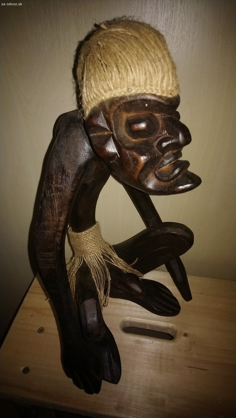 Darujem drevenú sochu - Africké umenie. Len osobný odber Zvolen