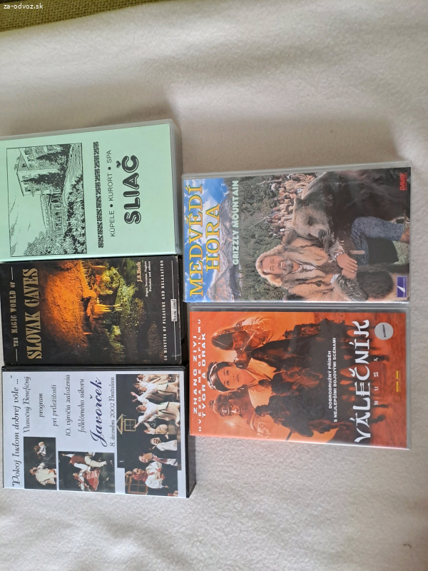 Darujem DVD kazety
