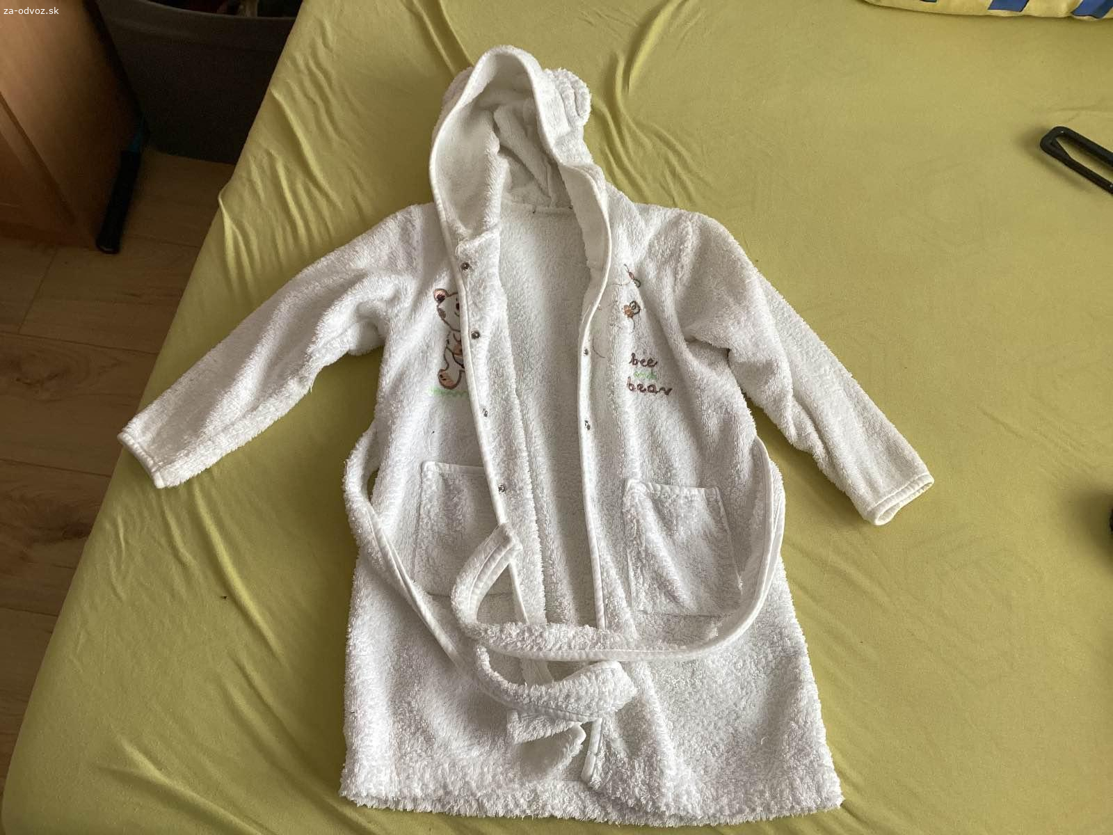 Darujem froté župan 3-5 rokov