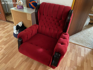 Darujem gauč a dve kreslá
