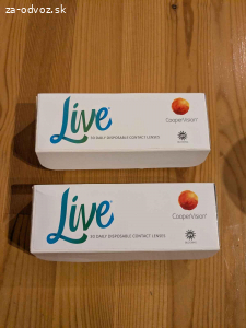 Darujem jednodňové kontaktné šošovky
