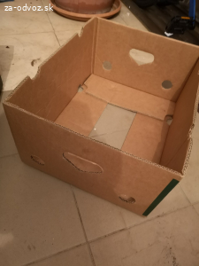 Darujem kartonove prepravky