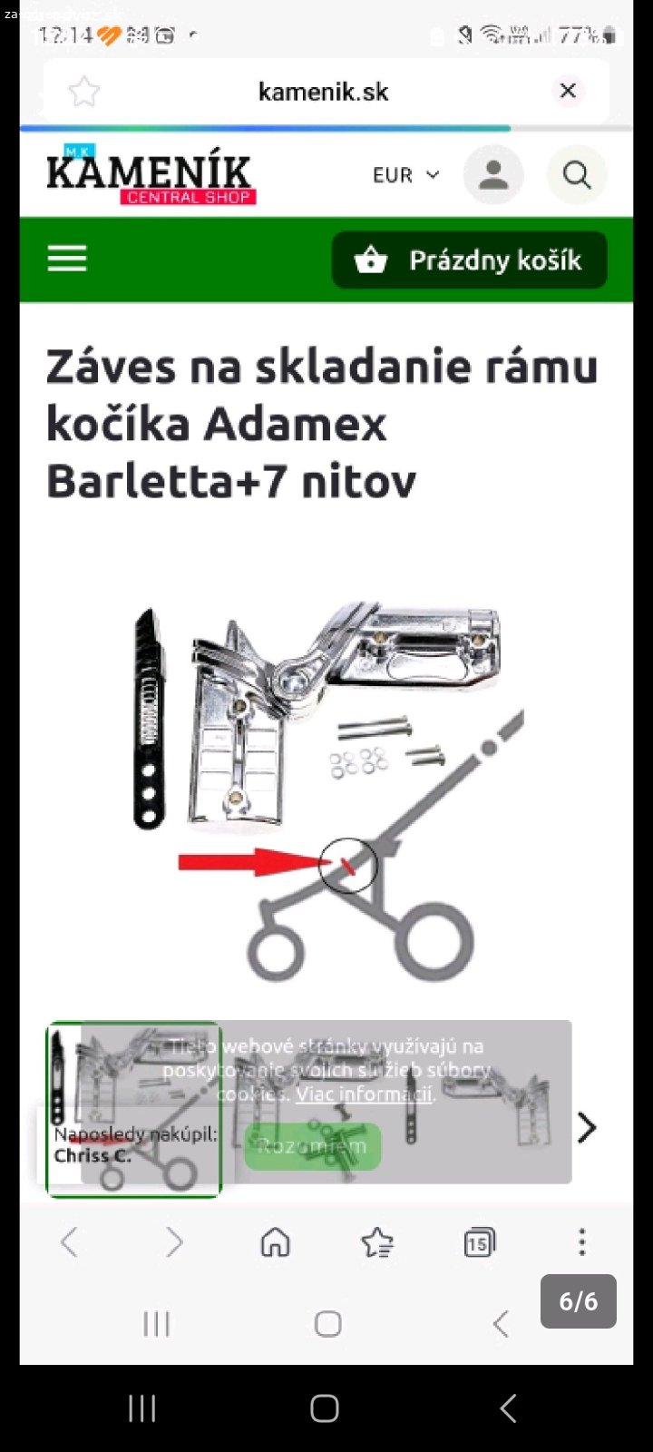 Darujem kočík. Darujem použitý kočík Adamex.Hlboká vanička + športová časť.Je treba si len dokúpiť zlomenú súčiastku,kolienko,ale po dvore sa dá používať aj bez toho.Inak plne funkčný.Nižšie zasielam link súčiastky.https://www.kamenik.sk/zaves-na-skladanie-ramu-kocika-adamex-barletta-7-nitov-vypr/?hgtid=97270ba5-39b2-4c29-afdf-16b4fbbca89f