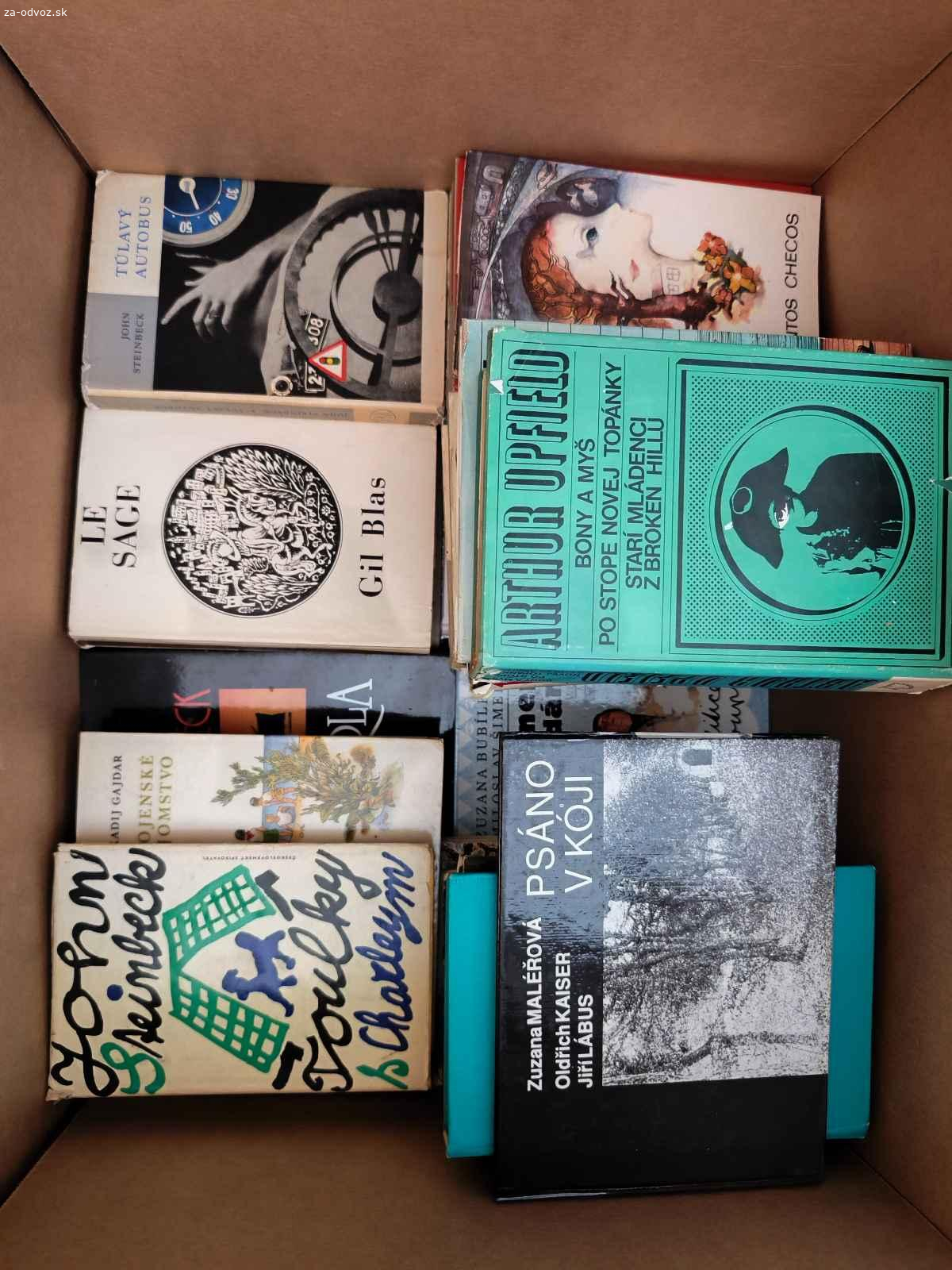 Darujem kvalitné knihy rôznych žánrov