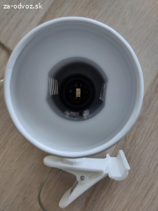 Darujem lampu (zlomený štipec)