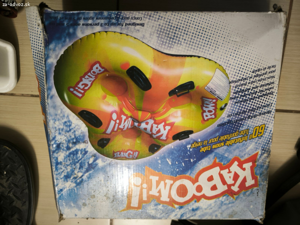 Darujem nafukovací klzák na sneh