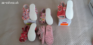Darujem papučky č. 24-26