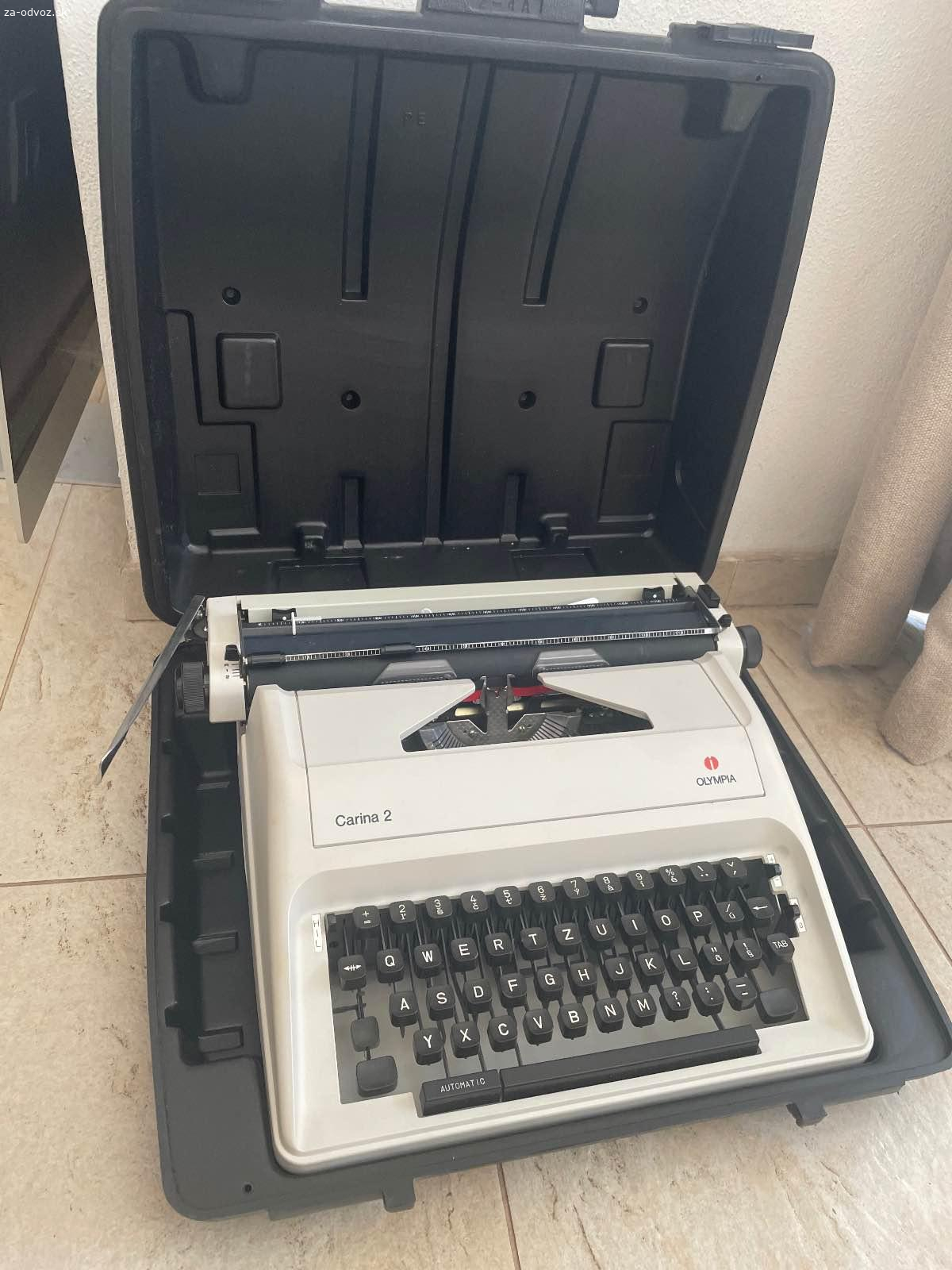 Darujem písací stroj