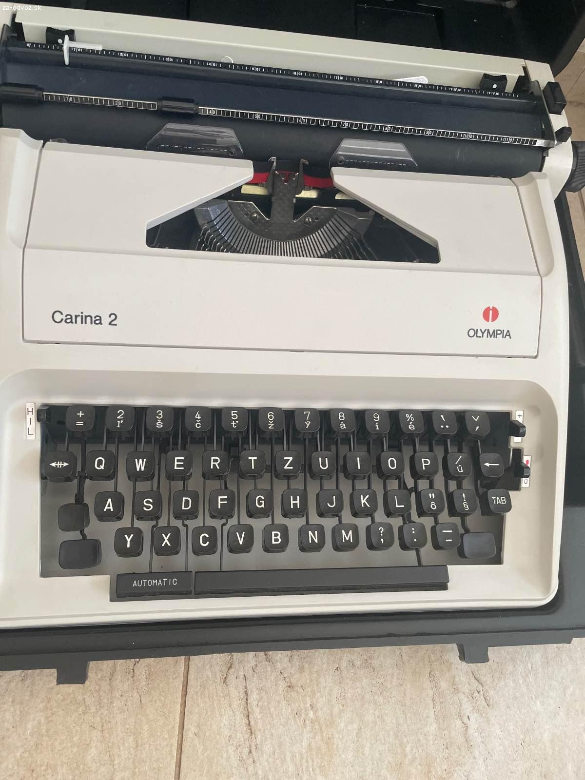 Darujem písací stroj