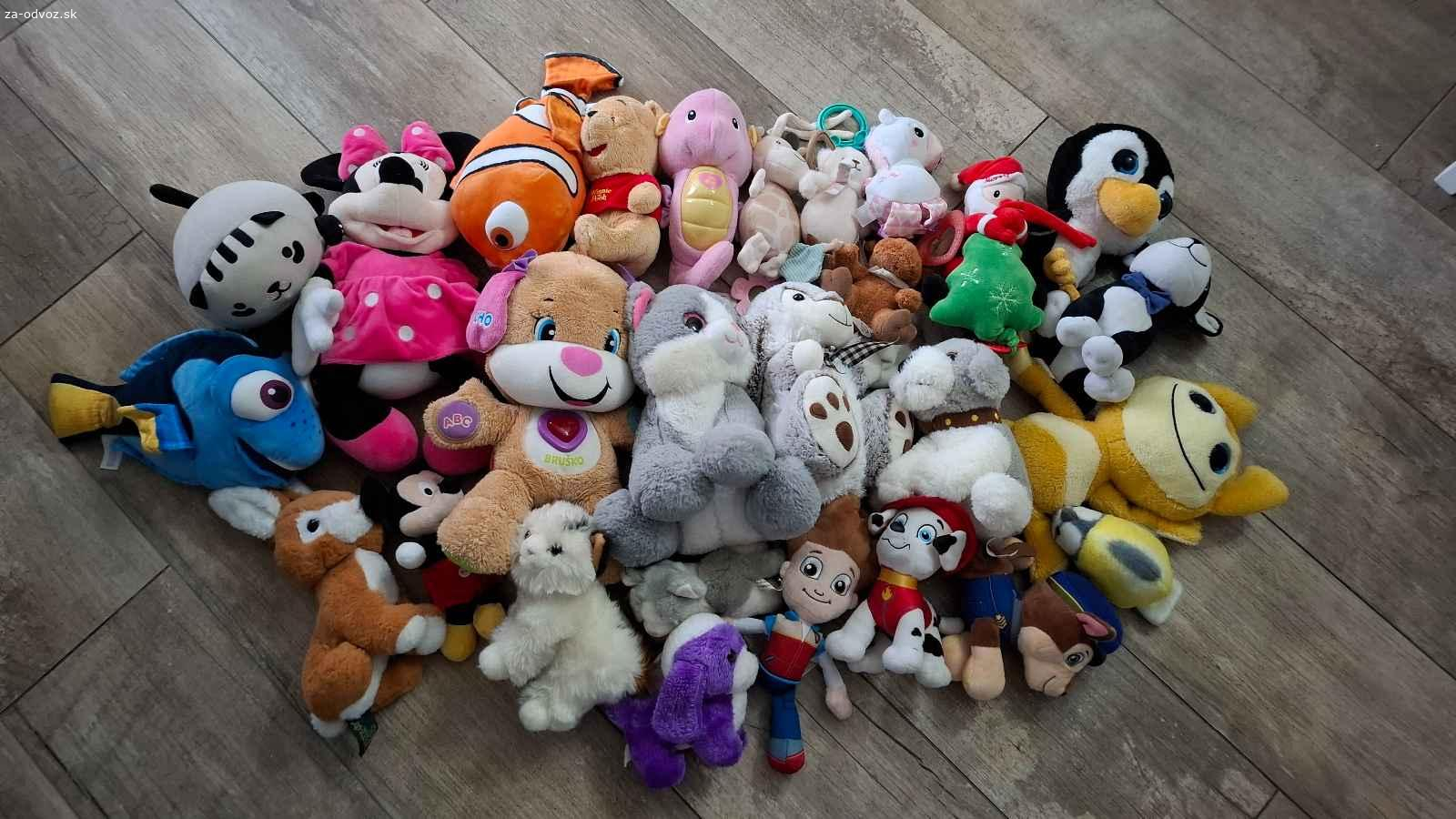 Darujem plyšové hračky