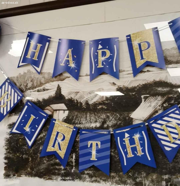 Darujem použité dekorácie na oslavu 30. narodenín