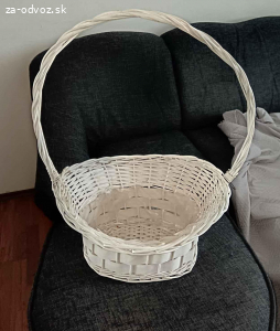 Darujem prútený kôš