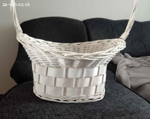 Darujem prútený kôš