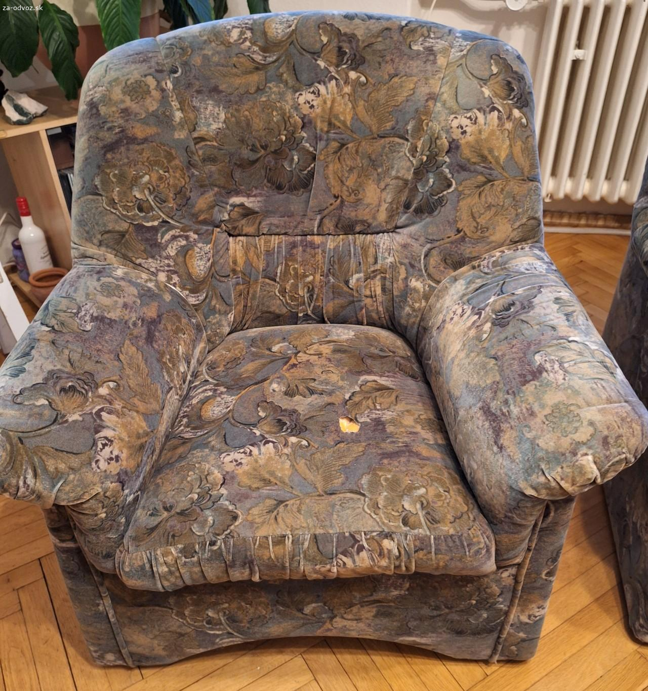 darujem rohovú sedačku