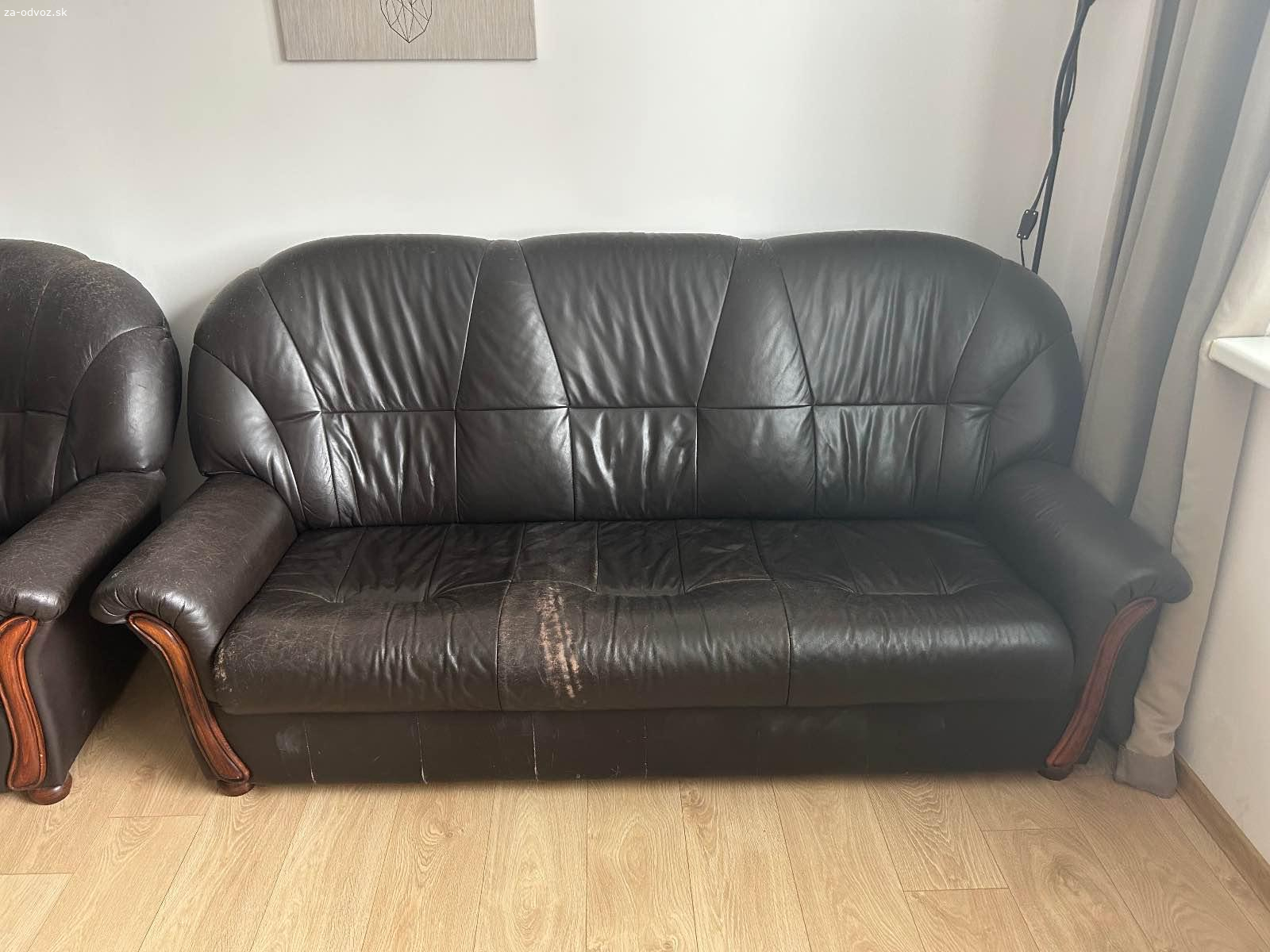 Darujem sedačku a kreslo