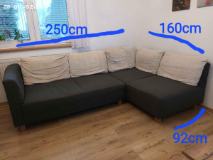 Darujem sedačku a taburetku