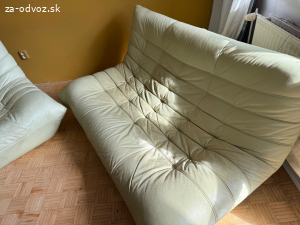 Darujem sedačky z kože