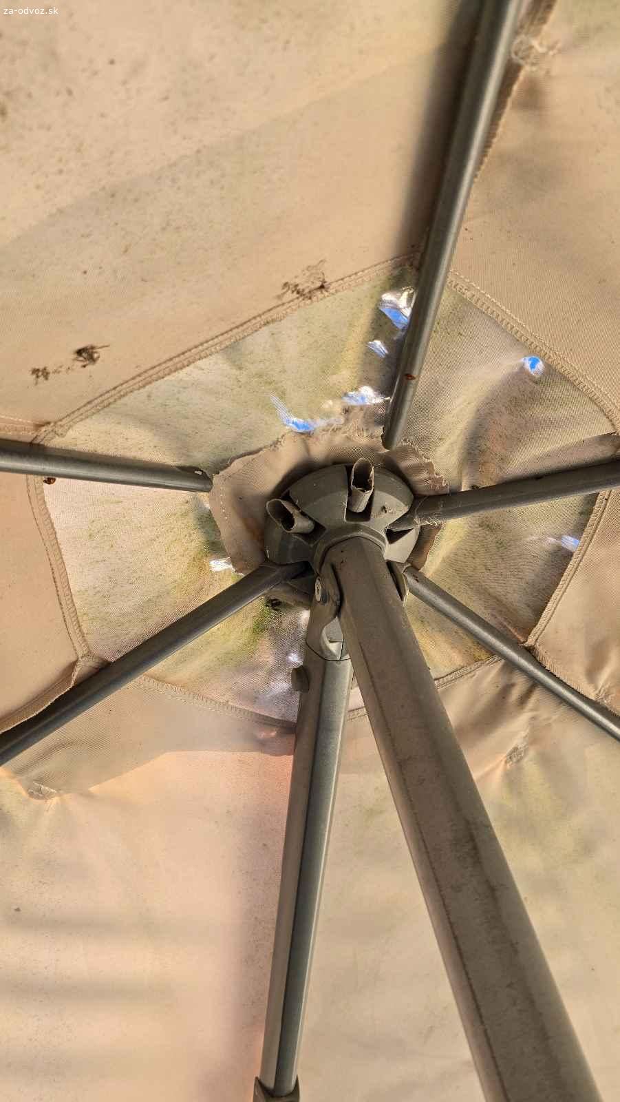 Darujem slnečník aj so zaťažením