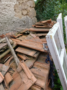 Darujem starú strešnú krytinu