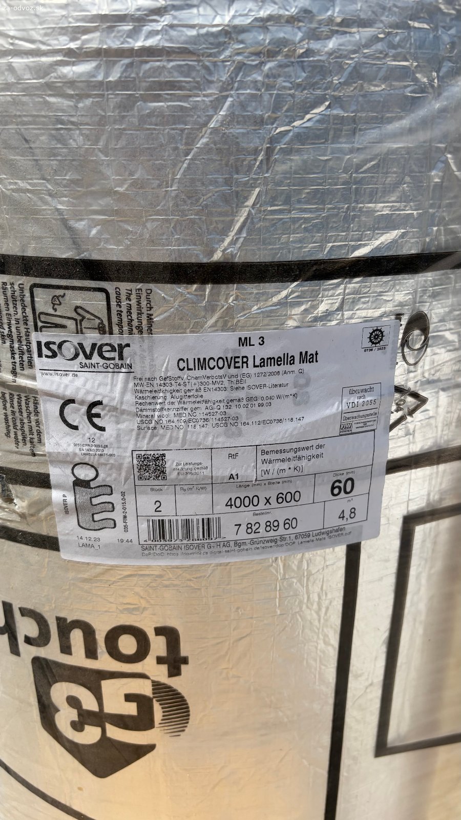 Darujem stavebny material - izolacie. Darujem za odvoz stavebny material, odber len v celku, po castiach nie! Podlahovy EPS hrubka 5 cm, minerlne vaty podla stitkov, vsetko nove, nepouzite.
Lokalita: Rovinka / Dunajska Luzna