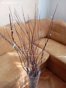 Darujem vázu s dekoráciou