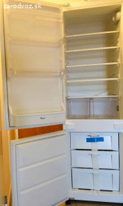 Darujem vstav. chladničku/mrazničku whirlpool