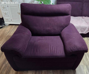 Darujem za odvoz 3sed+kreslo