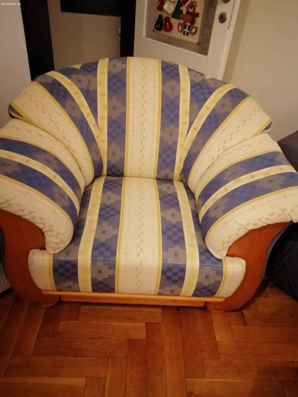 Darujem za odvoz gauč 3+2+1