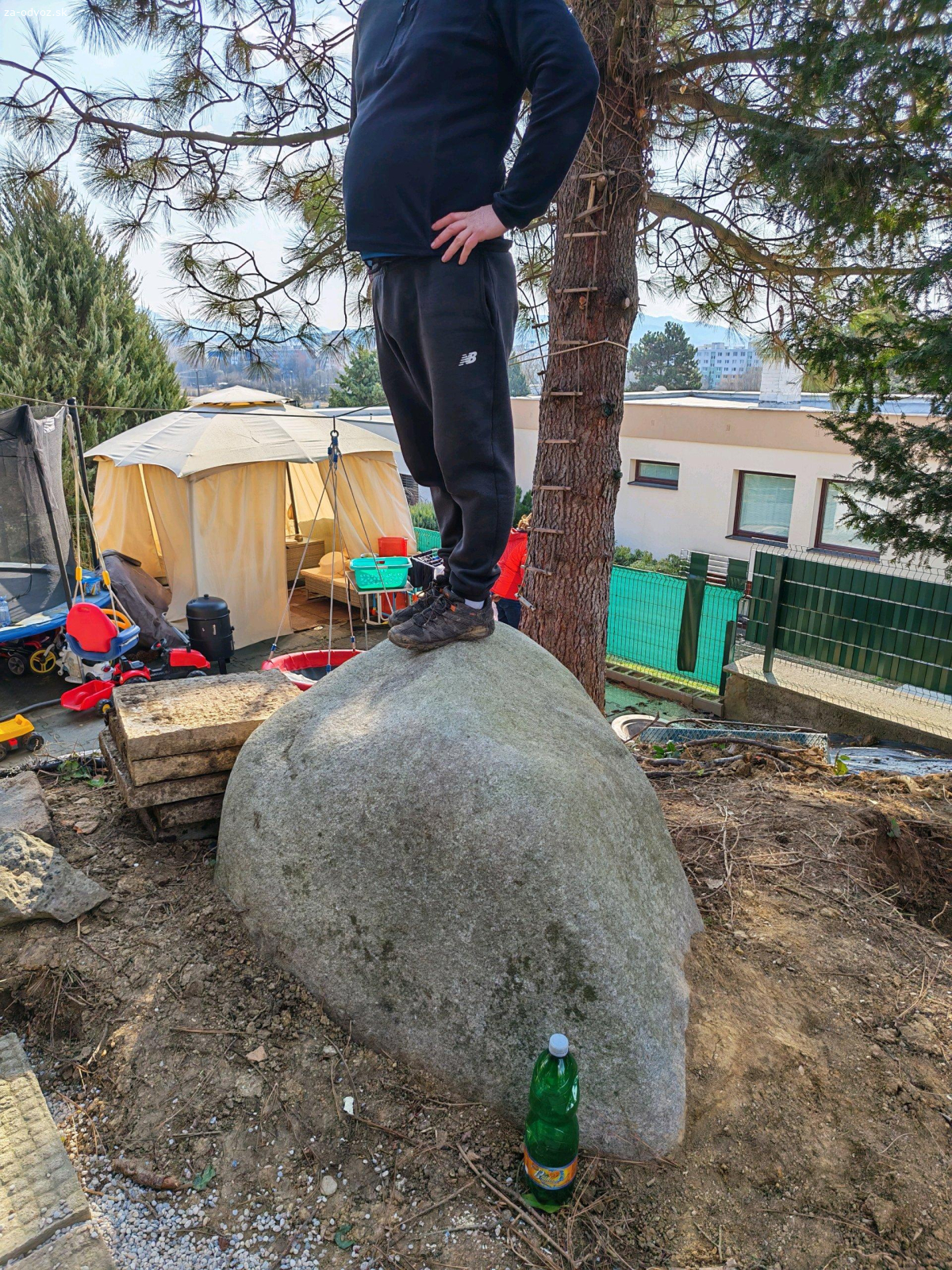 darujem za odvoz nádherný kameň