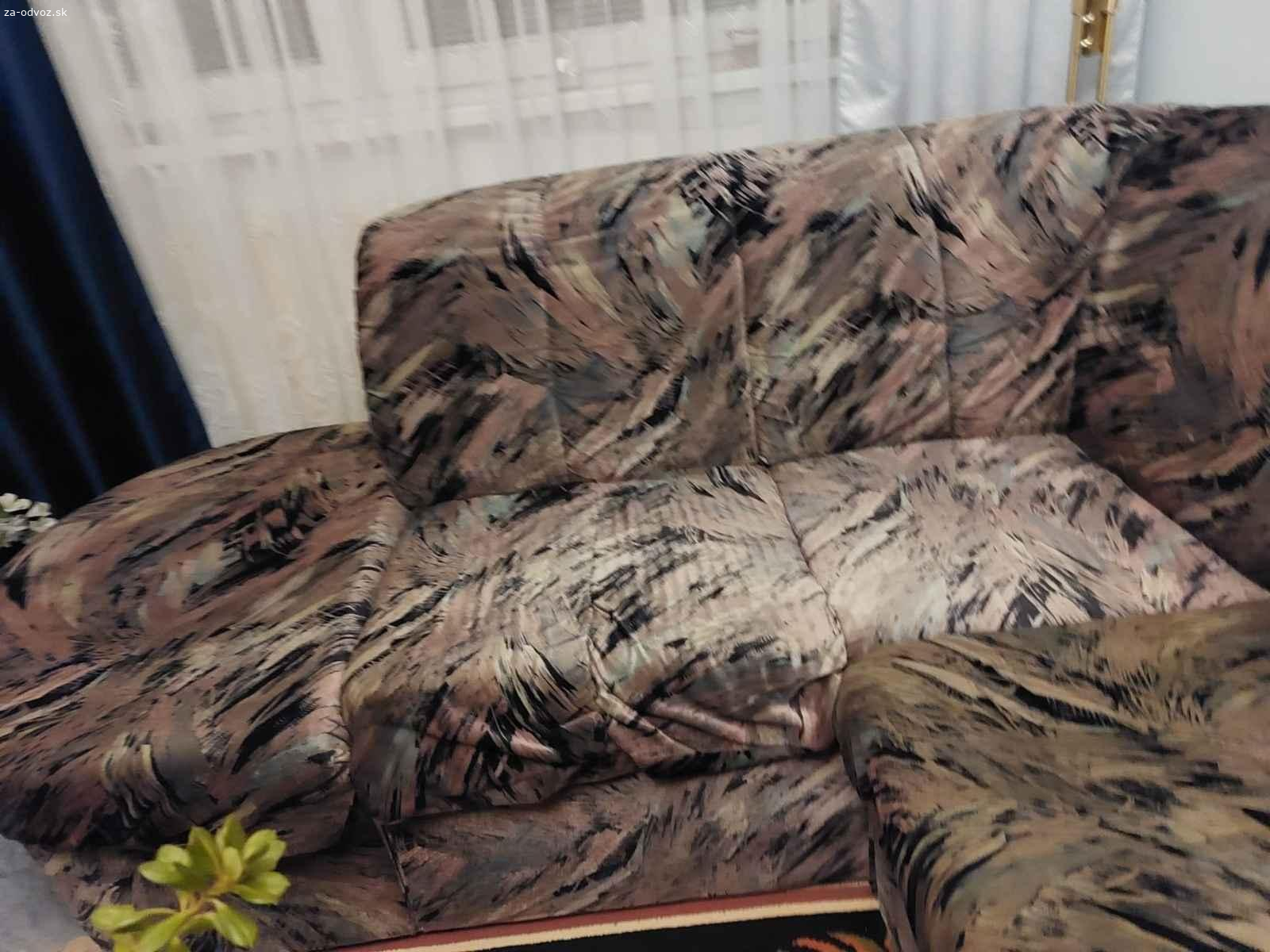 Darujem za odvoz zachovalou sedacku