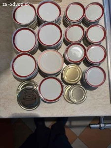 Darujem zaváracie poháre a viečka