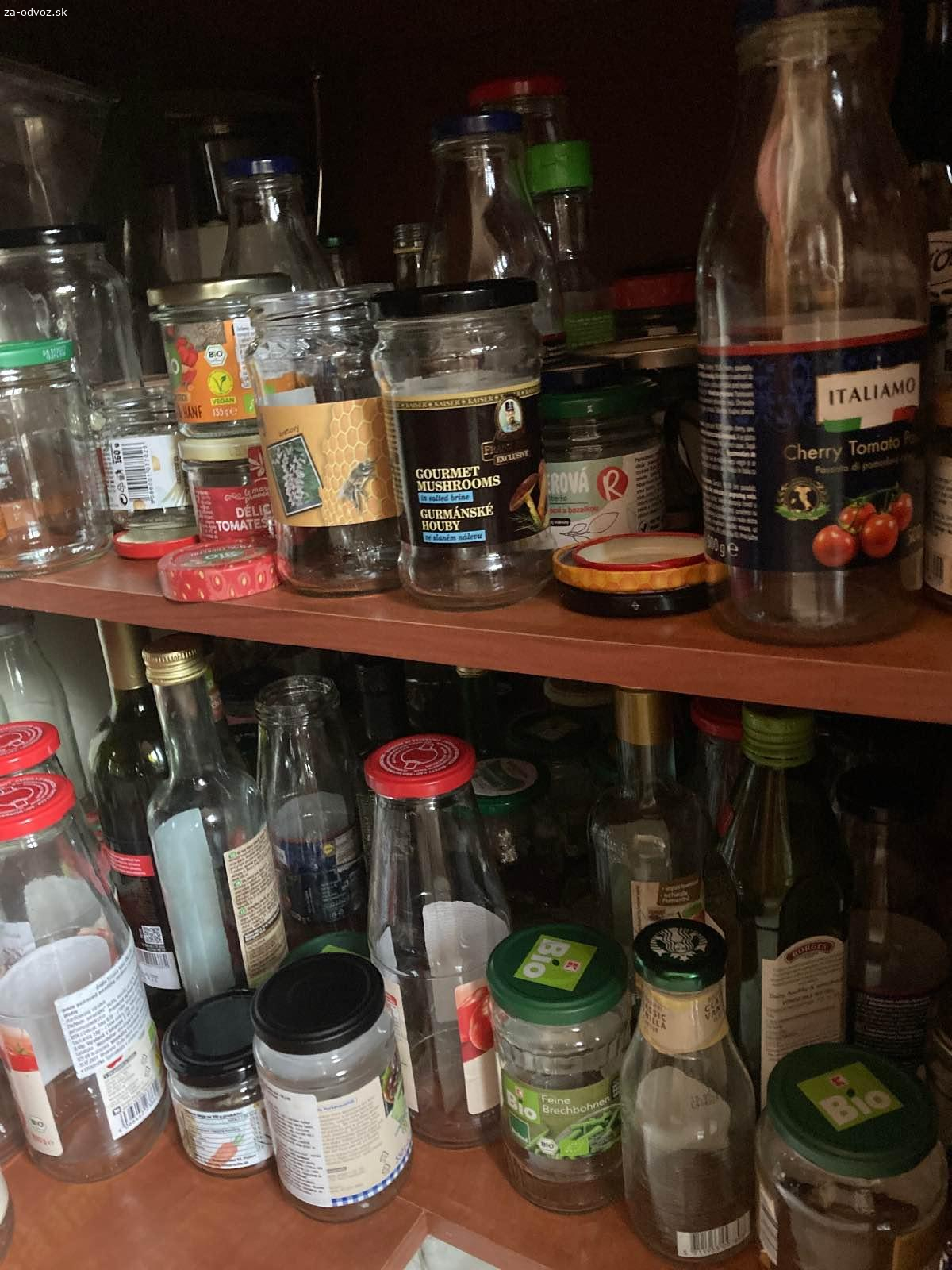 Darujem zaváraninové poháre a fľaše