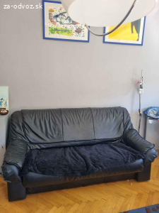 Darujeme rozťahovaciu koženkovú sedačku