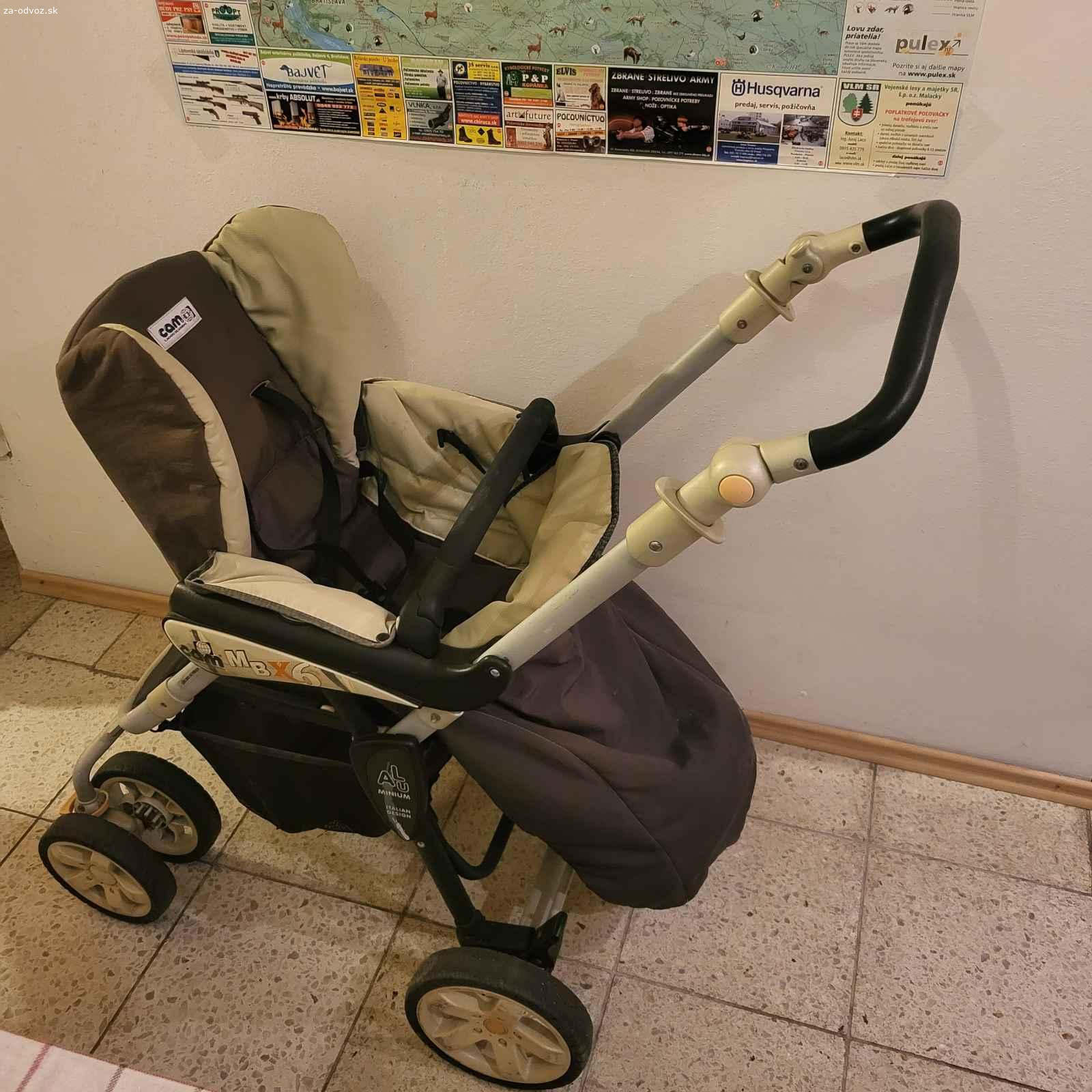 Detsky kočík trjkombinácia