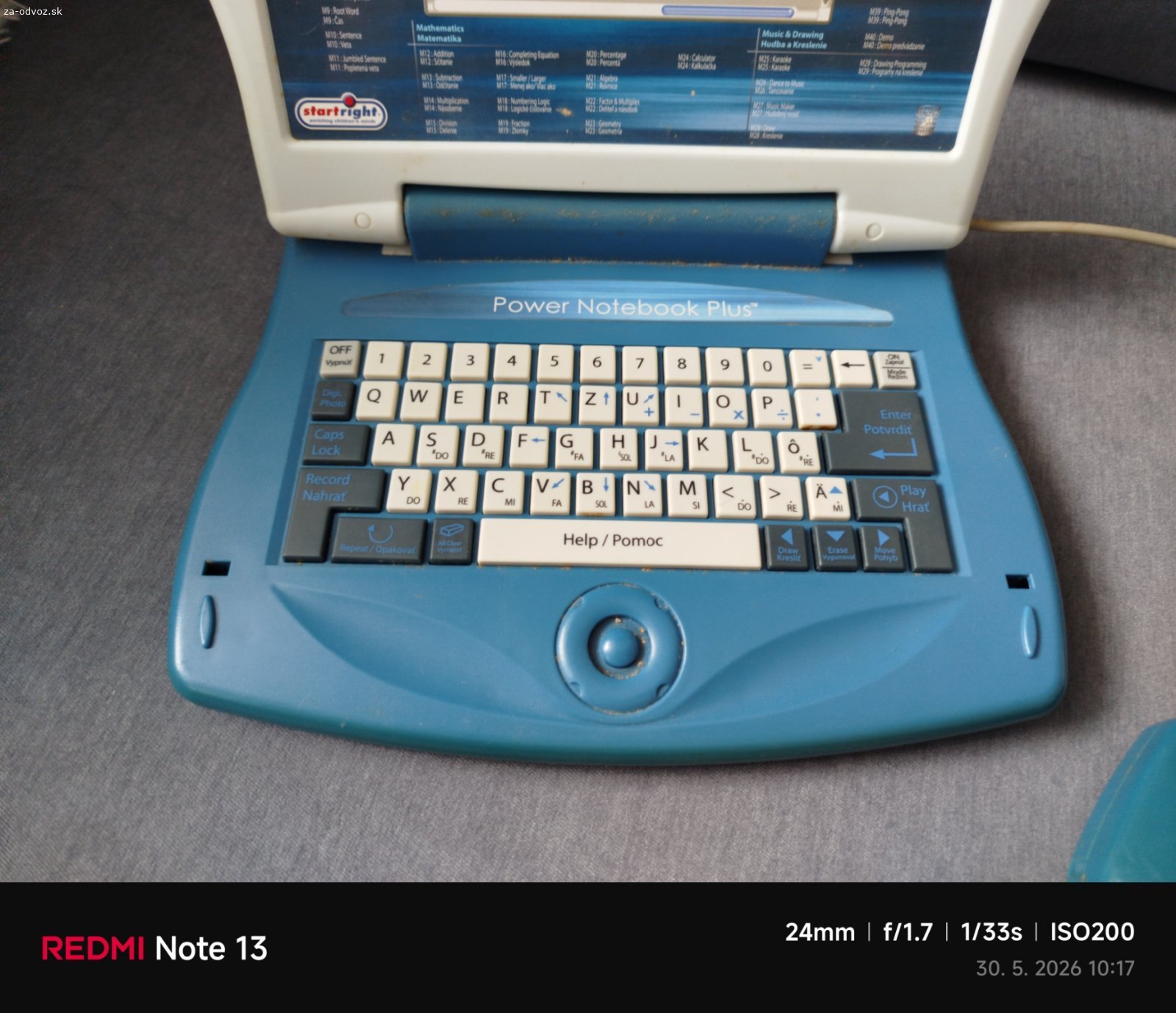 Detský notebook. Darujem za odvoz detské notebooky plne funkčné