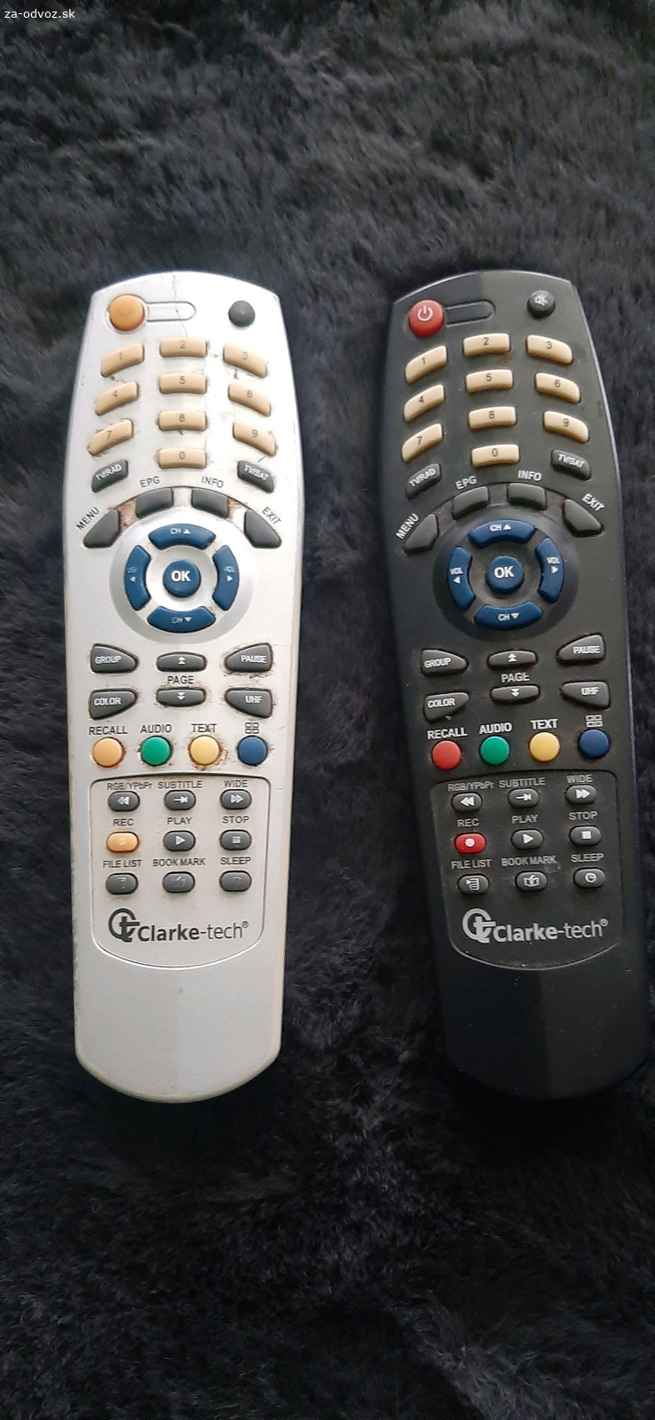 Dialkové ovladanie Clarke-tech