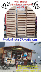 Drevené debničky darujem