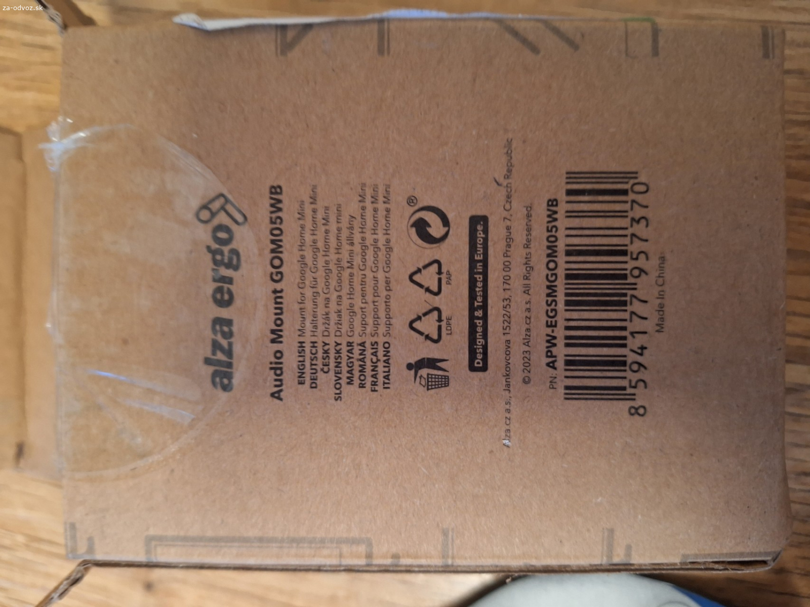 držiak na reproduktor Alza ergo